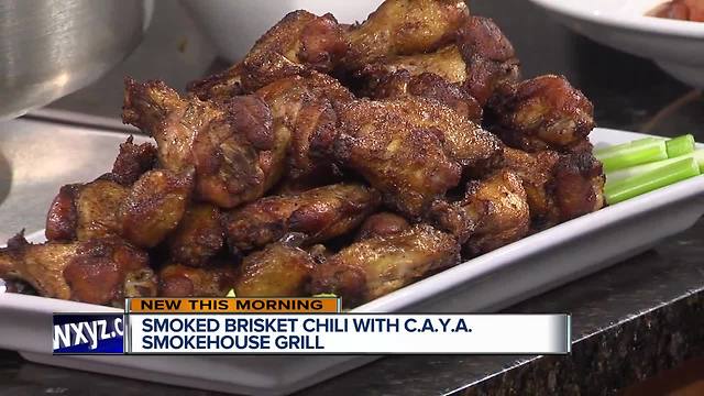 Super Bowl Sunday treats with C.A.Y.A. Smokehouse