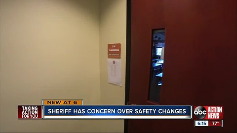 Local sheriff says school districts aren't implementing school safety recommendations fast enough