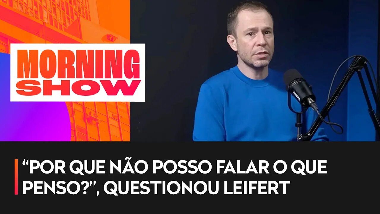 'Polícia virtual dos costumes' Tiago Leifert detona críticos