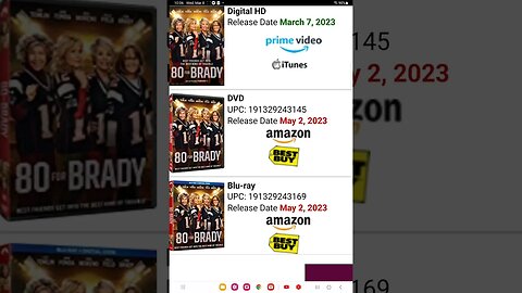 80 for Brady Blu ray and DVD release date confirmed