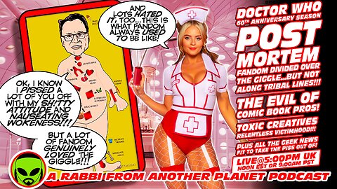 LIVE@5: Doctor Who Post-Mortem!!! Comic Book Pros Are the WORST!!! Relentless Victimhood!!!