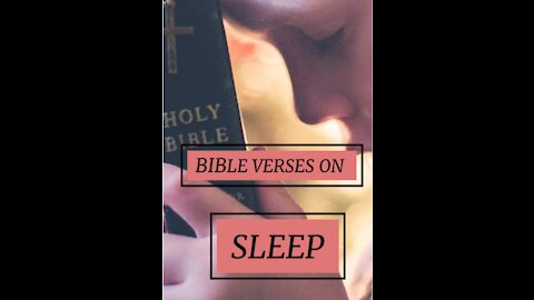 5 Bible verses for sleep 17 #shorts