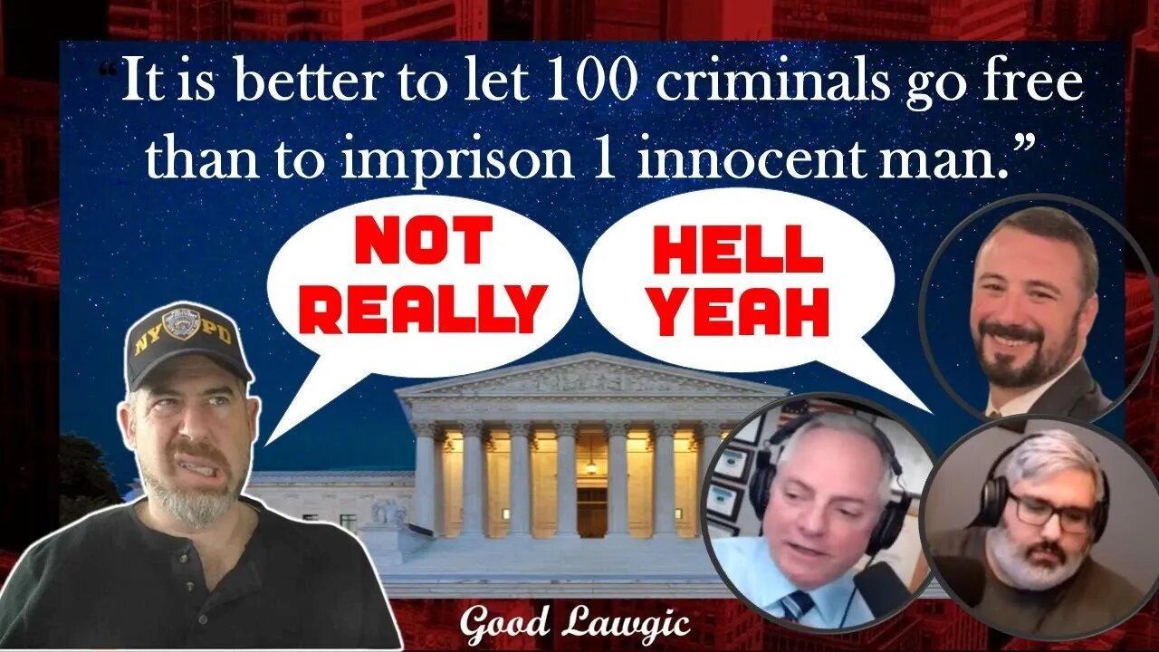 Viewer's Discretion: Panel Debate- "Better to let 100 criminals go free..."