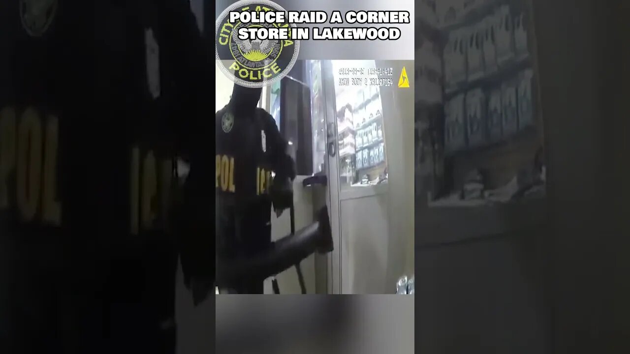 ATLANTA Police raid the corner store and can't bust a window