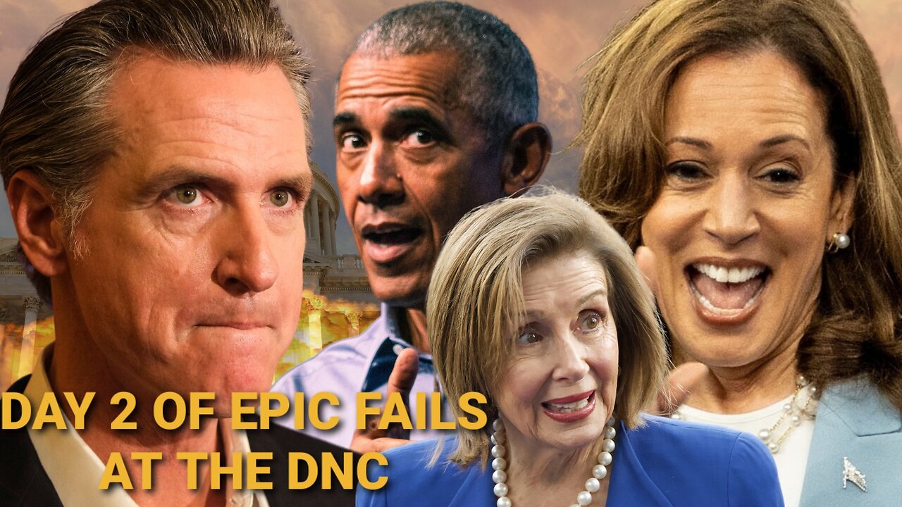 The Top Epic Fails & Embarrassing Moments At The DNC Convention On Tuesday