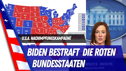 Biden bestraft republikanische Bundesstaaten.