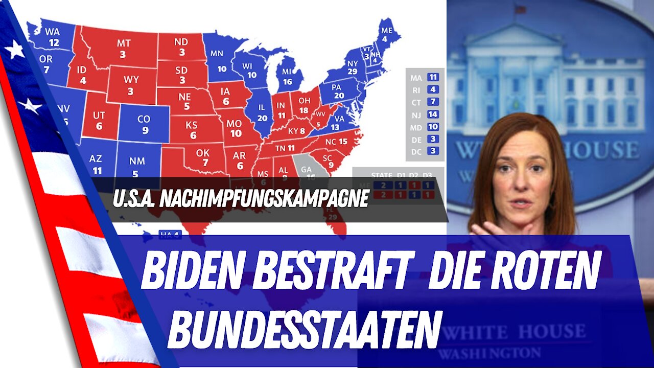 Biden bestraft republikanische Bundesstaaten.