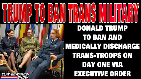 BREAKING- Trump reportedly plans to kick trans troops out of the military on inauguration day!!