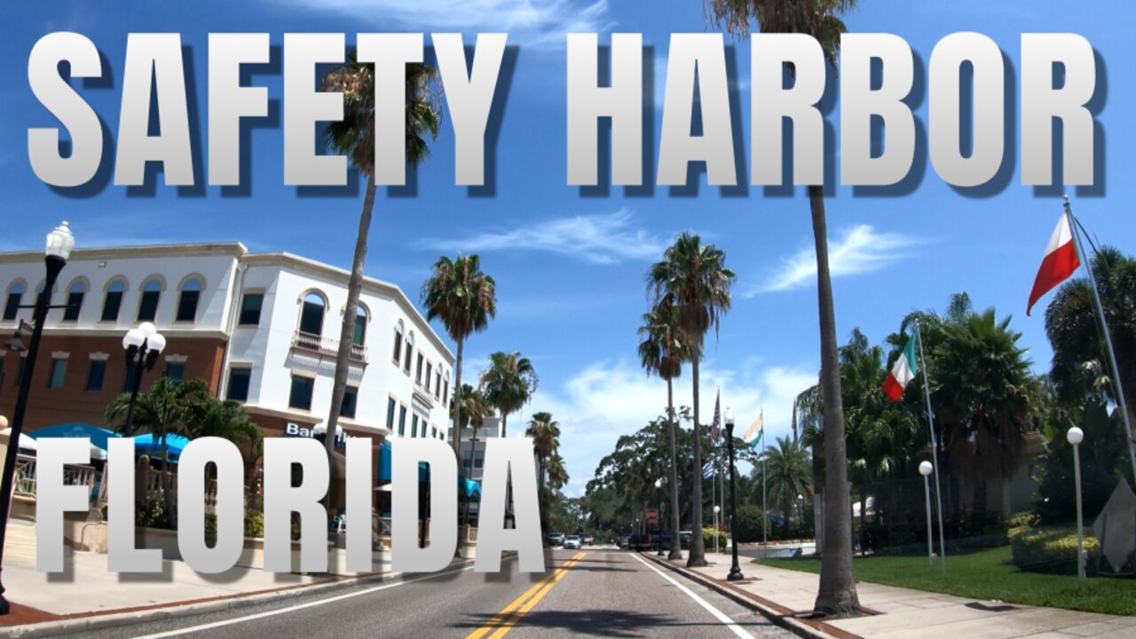 Scenic Drive Through Safety Harbor, Florida - Exploring Main Sights and Attractions