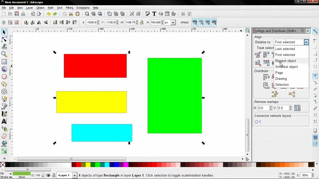 Align and Distribute PART 1 - Inkscape Beginners' Guide ep21