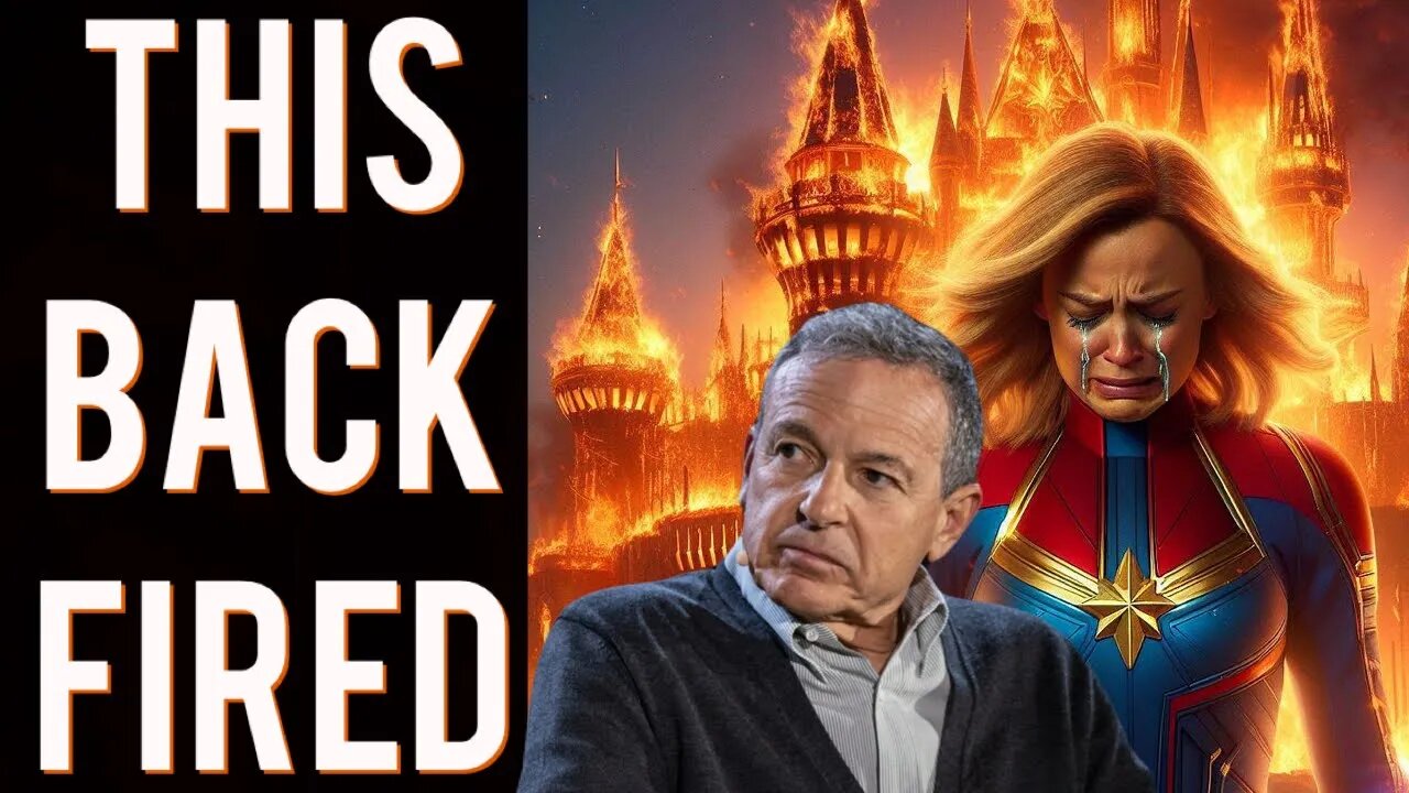 Disney boss Bob Iger says The Marvels was RUINED by COVID! Blames EVERYONE but himself!