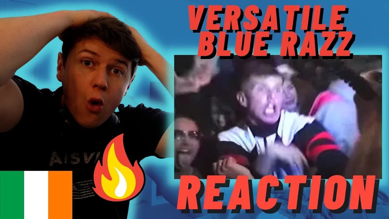 🇮🇪Versatile - Blue Razz - IRISH REACTION!!! GUINNESS DISS??