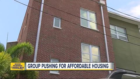 Group pushing for affordable housing in Pinellas County