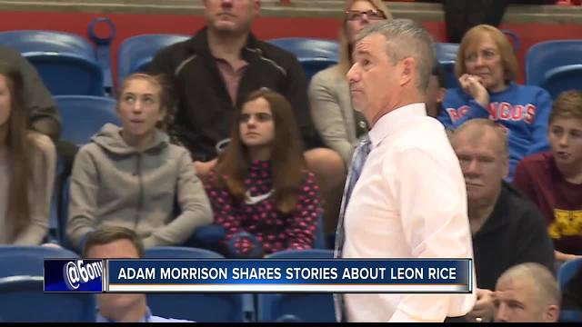 Adam Morrison shares stories about Leon Rice