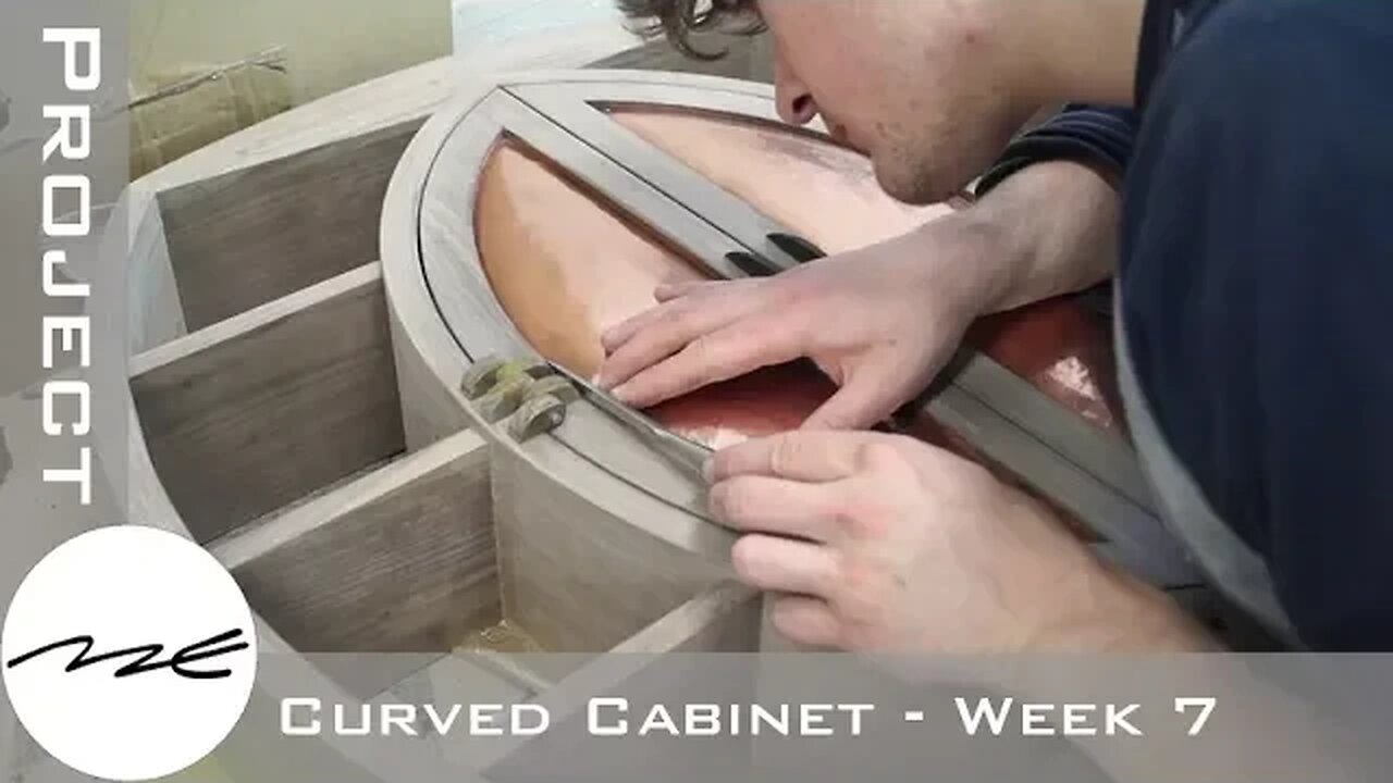 Hinging Curved Doors - The Curved Cabinet - Week 7