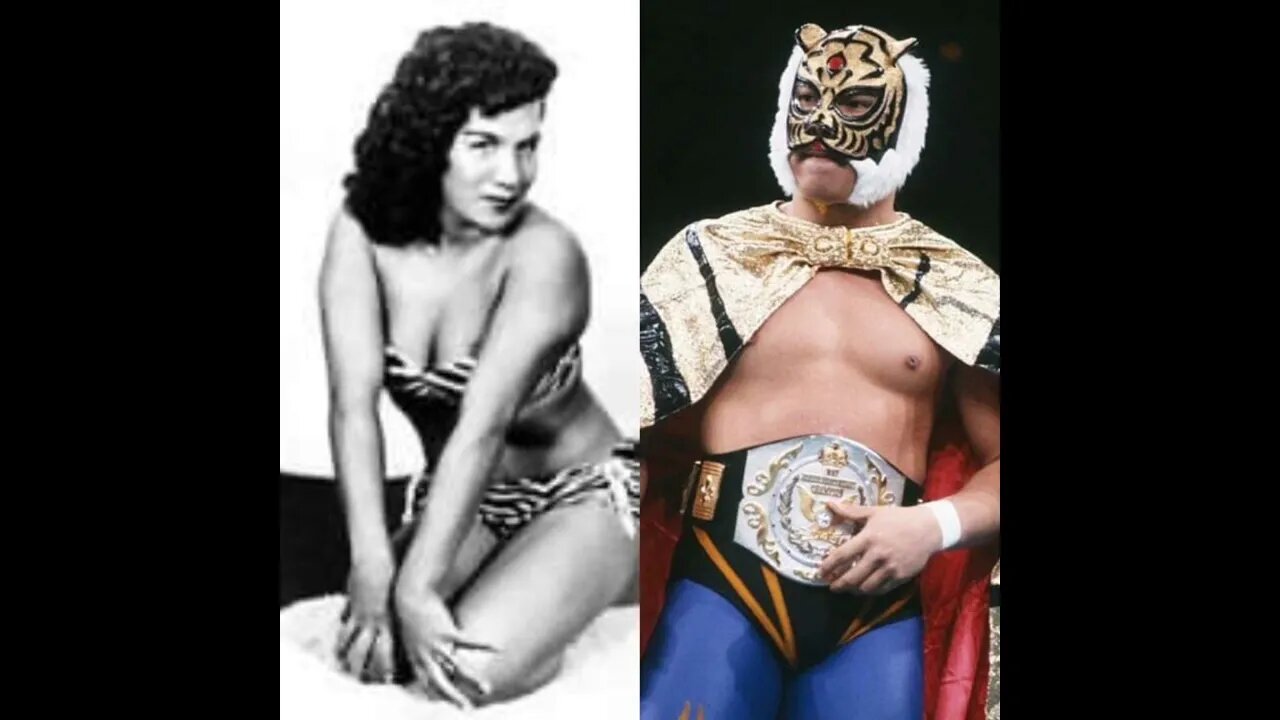 Jewish/Asian Pacific Island wrestlers you should know, Tiger Mask (Sammy Lee) and Ida Mae Martinez