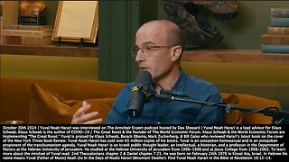 Yuval Noah Harari | "The Moment That AI Hacked Language It Hacked Human Civilization. One Very Long Chapter In History Is Over & Completely New Historical Process Is Beginning." - 10/30/2024