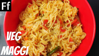 Veg Maggi / easy recipe / street style maggi masala