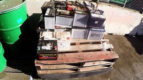 Recycling depot walk-through, dropping off TV's