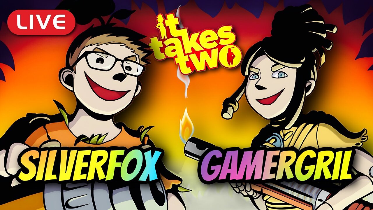 🔴LIVE - EPIC It Takes Two Play Through w/ GamerGril