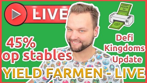 Ik leer je GRATIS live yield farmen - 45% op je geld! & meer