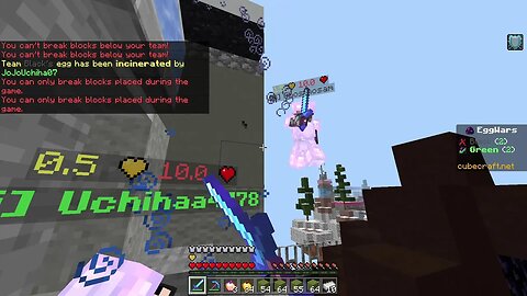 Minecraft Pros folded like rotten eggs