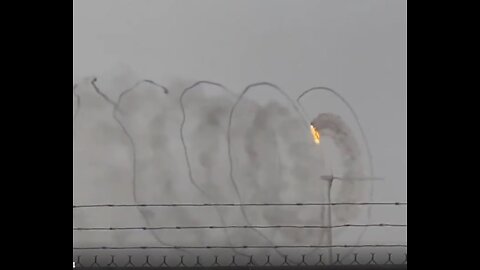 wind turbine struck by lightning