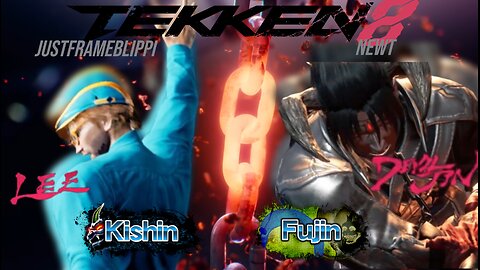 Tekken 8 Ranked - Road to Bushin - JustFrameBlippi (Lee - Kishin) vs Newt (Devil Jin - Fujin)