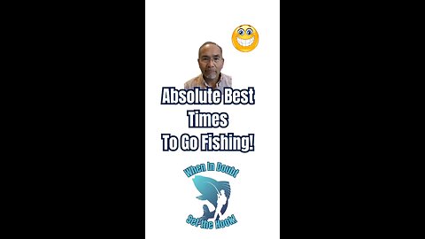 The Best Fishing Advice on When To Go Fishing! 😁 #fishing #fishingtips #memes