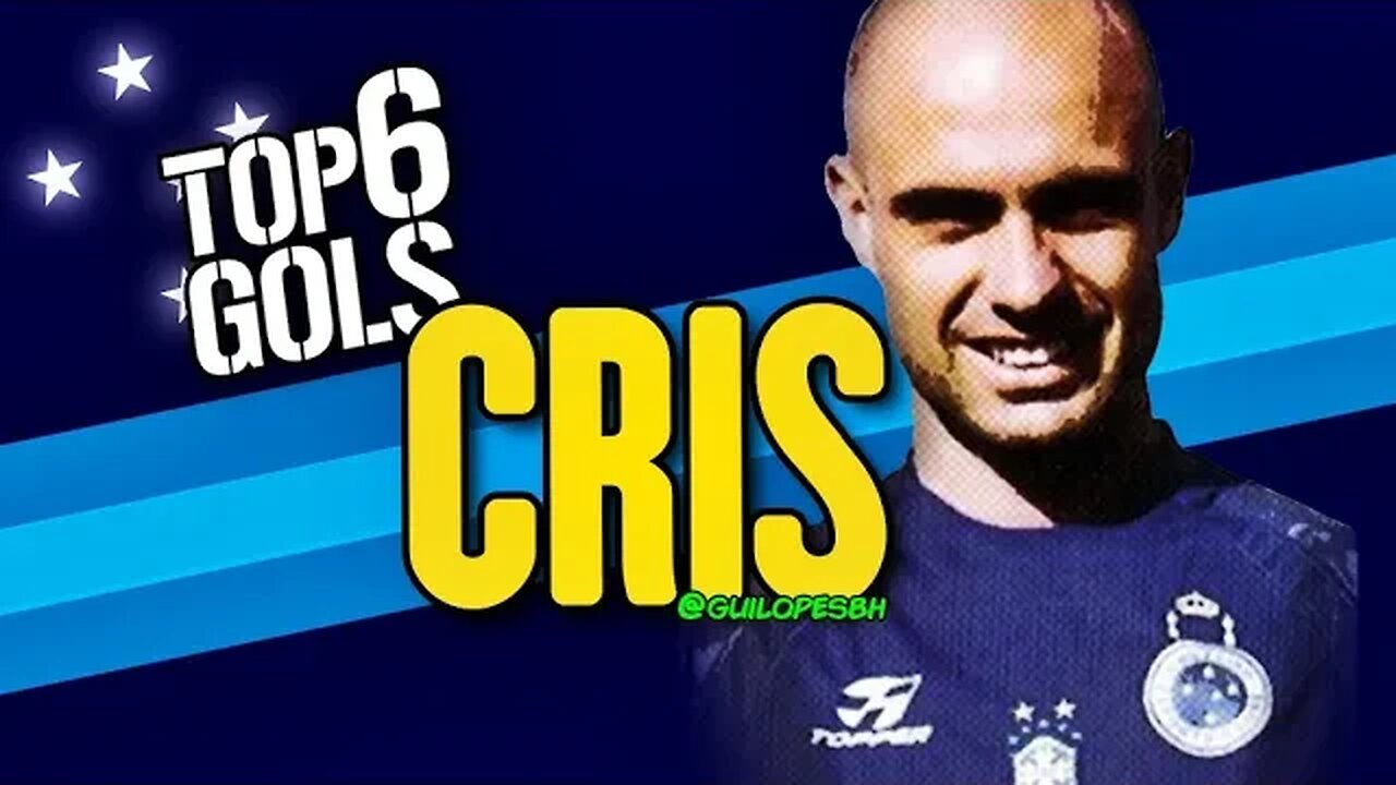 Top 6 gols do zagueiro Cris (Cruzeiro)