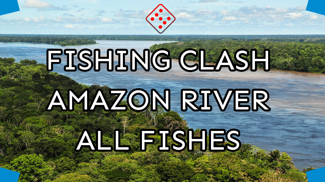 Fishing Clash - Amazon Fishes in Real Life. Compilation of Amazon Fishes You Can Catch in Game