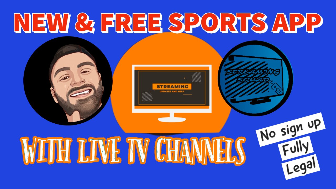 LEGAL NEW SPORTS APP WITH LIVE CHANNELS ON FIRESTICK