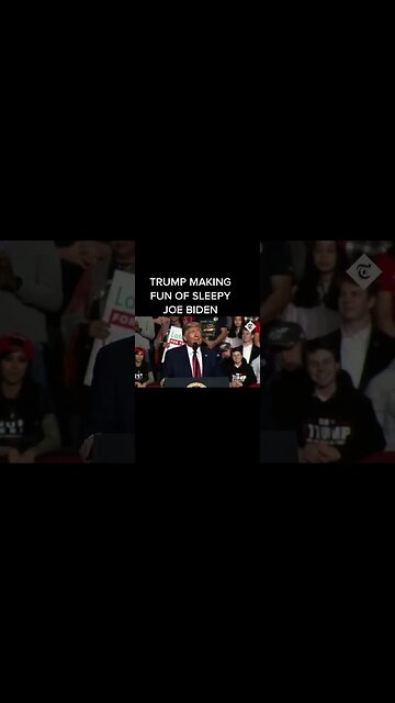 Ah Trump and Biden the best comedy show ever 🤣