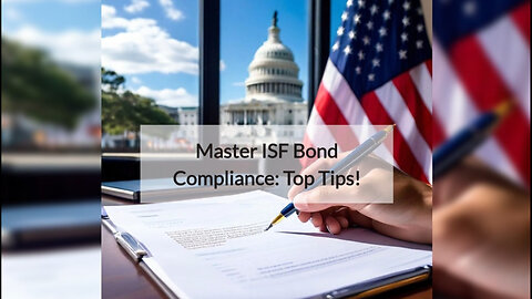 Mastering ISF Bond Compliance: Best Practices and Expert Tips