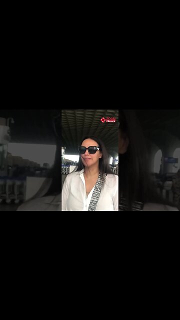 Neha Dhupia No Makeup Look at the Mumbai airport 😍🔥📸✈️ #shorts