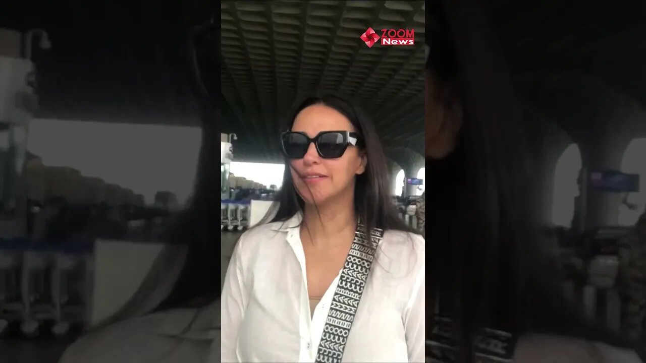 Neha Dhupia No Makeup Look at the Mumbai airport 😍🔥📸✈️ #shorts