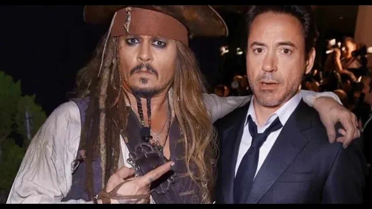 Robert Downey Jr Reacts To Amber Heard vs. Johnny Depp