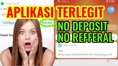 APLIKASI TERLEGIT #APLIKASI PENGHASIL SALDO DANA #LIVE WITHDRAW