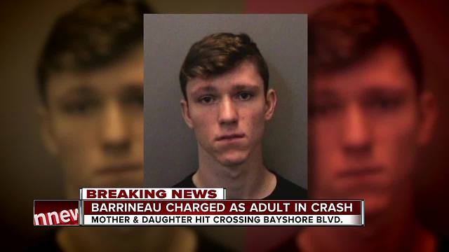 Teenage Bayshore street racing suspect to be charged as adult in death of mother, toddler