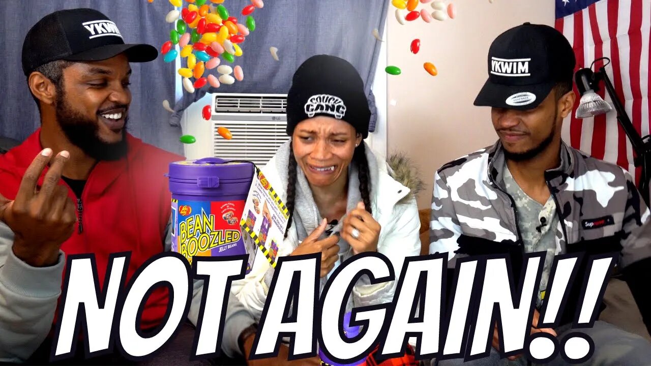 🤮 WE DID THE DISGUSTING JELLYBEAN CHALLENGE AGAIN!