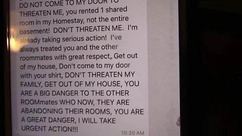 Landlord LIES and THREATS Proven