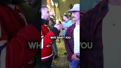 "Why not throw the Cowboy hat on the ice?" 🤠