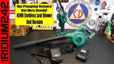 Property Cleanup Time: KIMO Cordless Leaf Blower And Vacuum