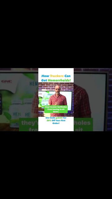 How Truckers Can Get Hemorrhoids!