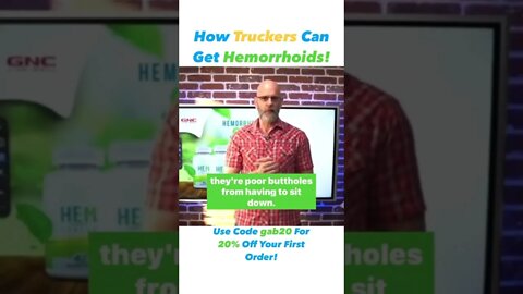 How Truckers Can Get Hemorrhoids!