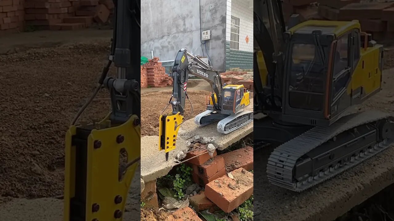 RC Hydraulic Excavator: Realistic Construction Fun! #RCExcavator #BoysToy #HeavyDutyPlay