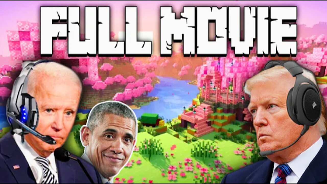 Minecraft Gameplay with US Presidents 1-7