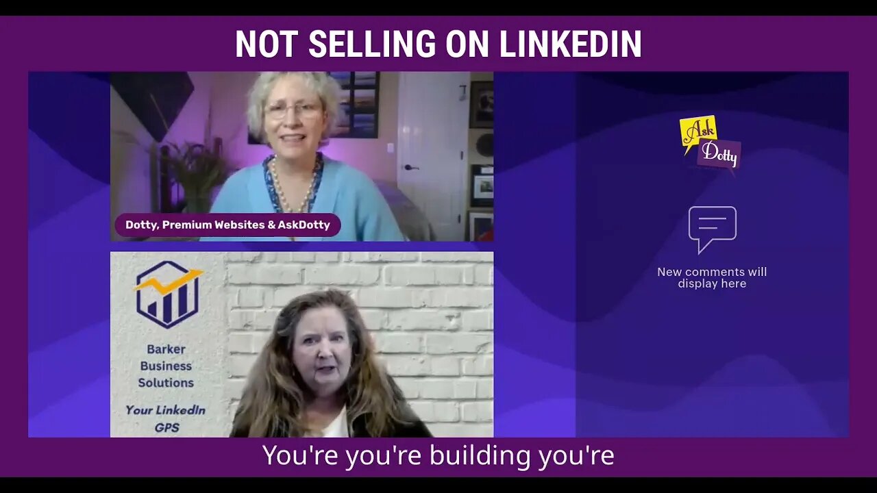 Not Selling On Linkedin