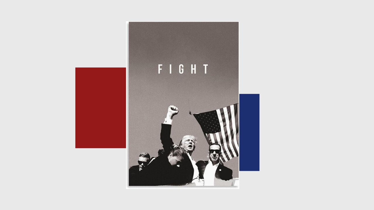 NEW: HISTORICAL DONALD TRUMP FIGHT POSTER! LINK BELOW