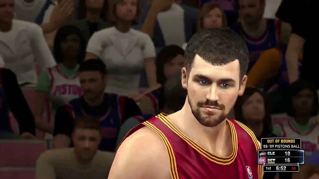 NBA Simulations: The 2016 Cleveland Cavaliers vs The 1989 Detroit Pistons @ The Palace - OT Thriller